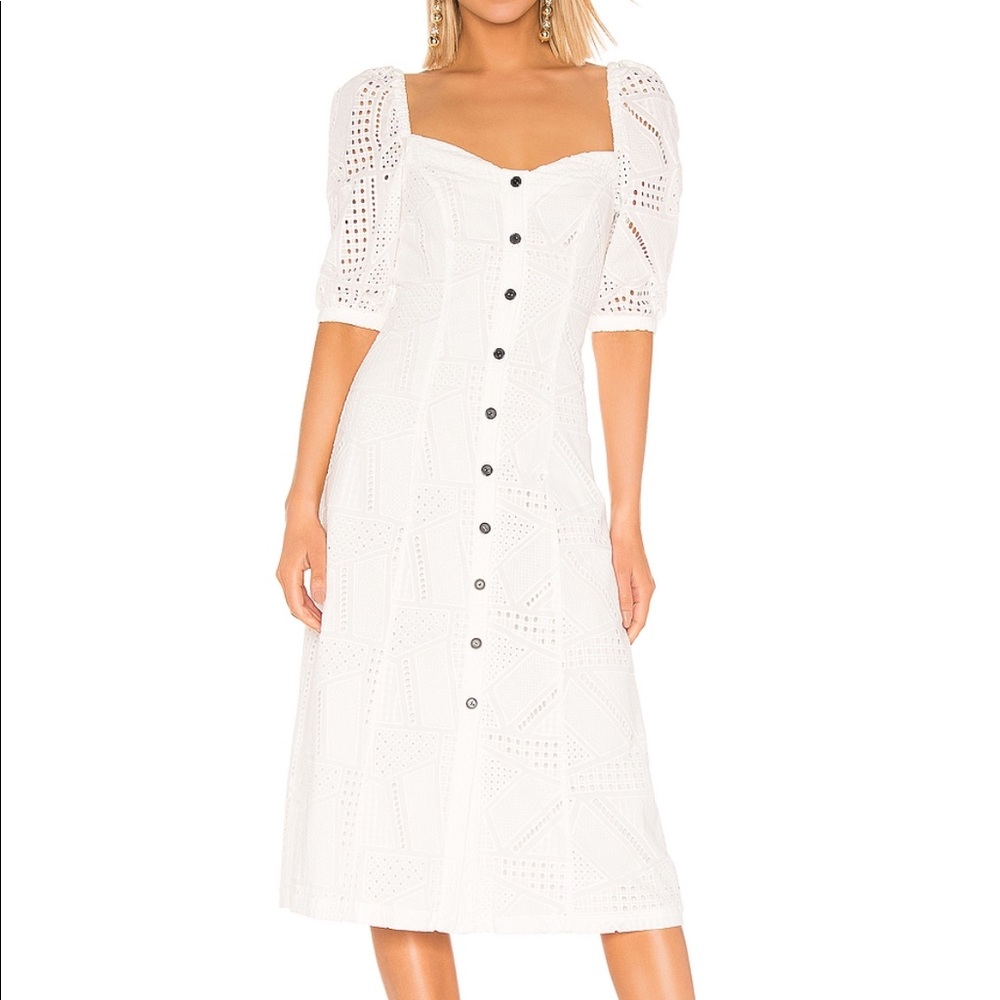 L’Academie The Yvonne Midi Dress